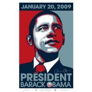 Barack Obama   Inauguration 2009 by Unknown 11x17  Kitchen 
