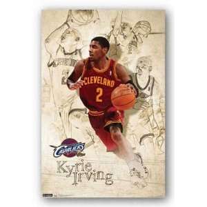   22x34) Cleveland Cavaliers Kyrie Irving Sports Poster