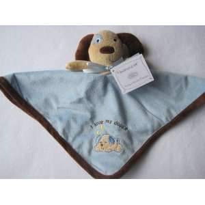   Baby Gear Blue Puppy Dog Baby Security Blanket Lovey Nunu Baby