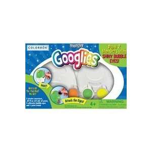  Colorbok Plaster And Clay Figurine Kits monster Googlies 3 