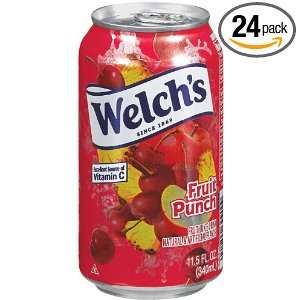 Welchs Fruit Punch Drink , 11.5 Ounce Grocery & Gourmet Food