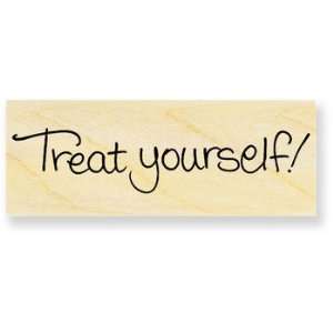  Treat Yourself   Rubber Stamps Arts, Crafts & Sewing