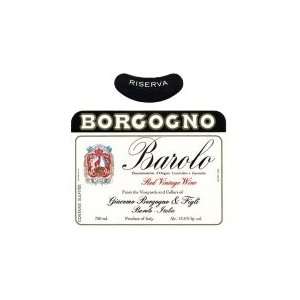  Giacomo Borgogno Barolo Classico Riserva 2001 Grocery 