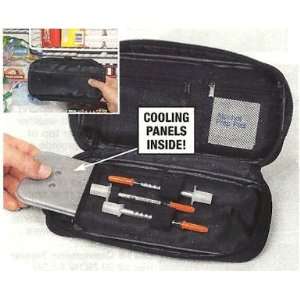 DIABETIC TRAVEL WALLET WITH REMOVABLE COOLING PANELS   KEEPS INSULIN 