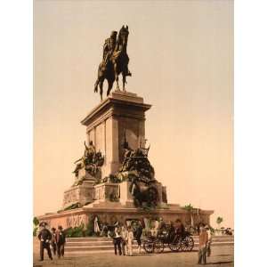  Vintage Travel Poster   Garibaldis Monument Rome Italy 24 