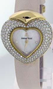 Ladies Audemars Piguet 18K Gold and Diamond Watch  