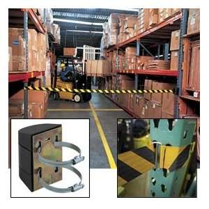 Warehouse Retractable Barrier Clamp Mount 15 Ft Belt 