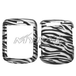  UTSTARCOM 8010 Blitz Zebra Skin 2D Silver Phone Protector 