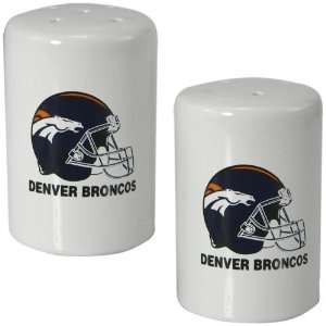  Denver Broncos Ceramic Salt & Pepper Shaker Set Sports 