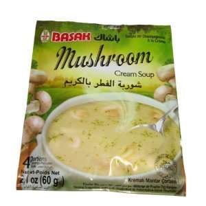Basak Halal Mushroom Cream Soup 60g  Grocery & Gourmet 