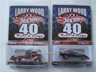 Limited Edition 7 car set honoring Larry Woods 40 years of Hot Wheel 