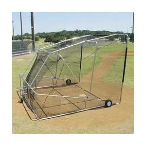   Foldable Backstop Replacement Net Baseball Softball Field Equipment