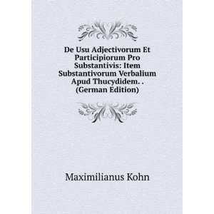   . . (German Edition) (9785876682321) Maximilianus Kohn Books