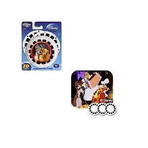  ViewMaster Lady & The Tramp 3 Reel Set Toys & Games