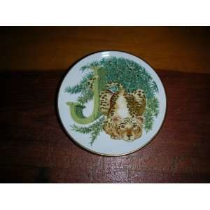  The Animal Alphabet Miniature Plate Collection (Jaguar 