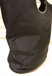 Vintage Authentic GUCCI Black Large Shopper Tote Handbag Purse Bag 