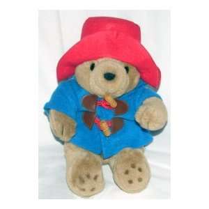    8 Paddington Bear Plush Red Hat/Blue Togglecoat Toys & Games