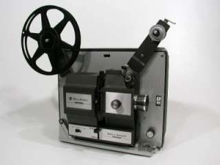   & HOWELL 456A Dual 8 / 8mm Super 8 Autoload Movie Projector  