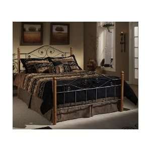 Hillsdale Harrison King Size Wood Post Dual Grill Bed 