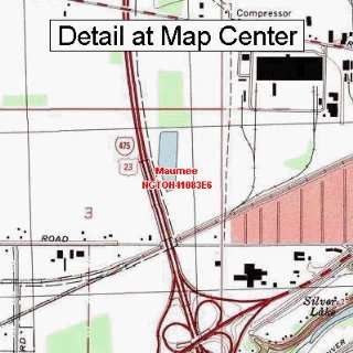   Quadrangle Map   Maumee, Ohio (Folded/Waterproof)