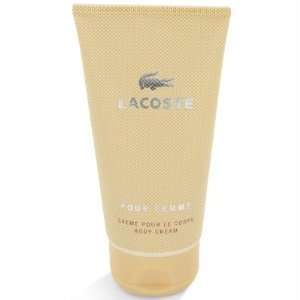  Lacoste Pour Femme by Lacoste   Body Cream 5 oz Beauty