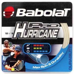 Babolat Pro Hurricane 16 Gauge Tennis String (Natural)  