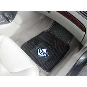   Fit Front and Rear All Weather Floor Mats   Tampa Bay Rays Automotive
