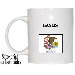  US State Flag   BAYLIS, Illinois (IL) Mug 