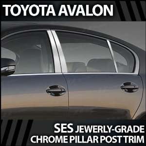  2005 2009 Toyota Avalon 4pc. SES Chrome Pillar Trim Covers 