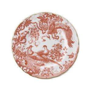ROYAL CROWN DERBY RED AVES SALAD PLATE 8  