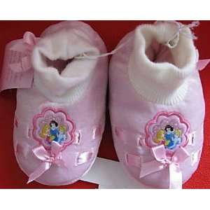 Disney Princess Soft Cozy Pink Slippers, Great for 