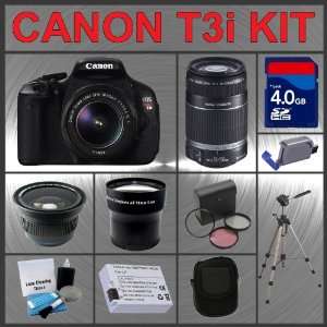 Digital Camera with EF S 18 55mm IS II Lens & Canon EF S 55 250mm f 