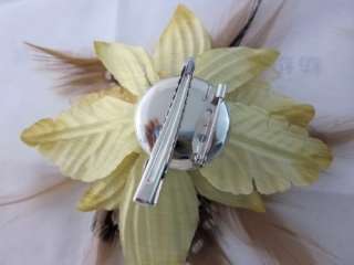   clip headpiece shoulder flowers un ique style note please be aware of
