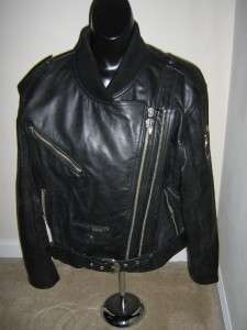 HARLEY DAVIDSON LEATHER JACKET SZ L TOTALLY AWESOME  