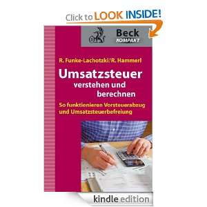 Umsatzsteuer verstehen und berechnen (German Edition) Regine Funke 
