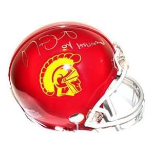  Matt Leinart Autographed USC Trojans NCAA Mini Helmet 