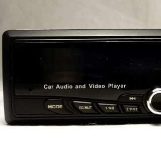 New Car Audio 1 DIN Radio Big LCD Screen SD MMC USB /WMA player 12V 