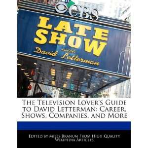 The Television Lovers Guide to David Letterman Career 
