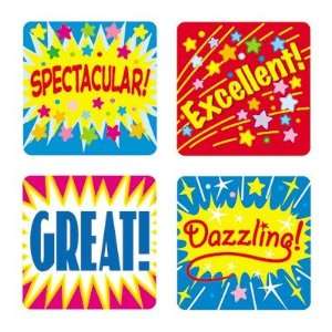   Publications CD 0625 Stickers Positive Words 120/pk Acid Toys & Games