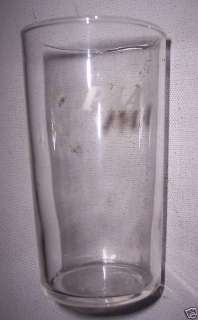   Am Airlines Pan American Airlines Old Drinking Glass Fire King 1940s