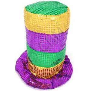  Mardi Gras Top Hat 