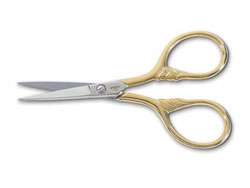 GINGHER 3 1/2 LIONS TAIL EMBRODIERY SCISSORS EMBROIDERY SCISSORS