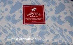 Amy Coe Safair Crib Bedding Set 4 Pc Animal Duvet  