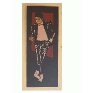    Michael Jackson Silkscreen Poster Dance Moves