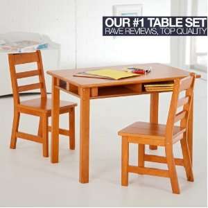  Lipper International 534x Rectangular Table with 2 Chairs 