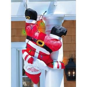  Inflatable Santa Claus Lights Up Indoor/Outdoor Decor 