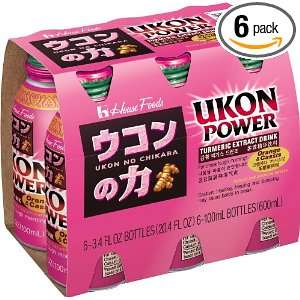 House Foods Ukon Power Energy Drink, Orange and Cassis, 3.4 Ounce 