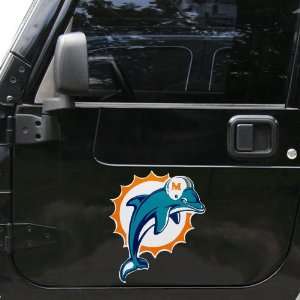 Miami Dolphins Team Logo Car Magnet