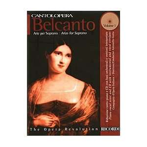  Belcanto Arias for Soprano   Volume 1 Softcover with CD 