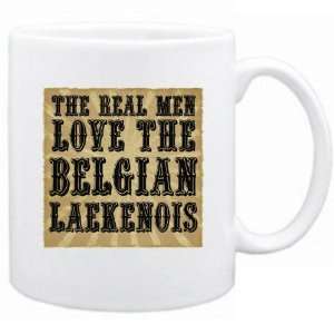    The Real Men Love The Belgian Laekenois  Mug Dog